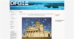 Desktop Screenshot of dfg-sachsen.de